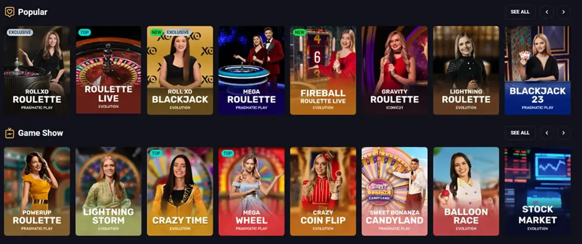 RollXO Casino Play Now